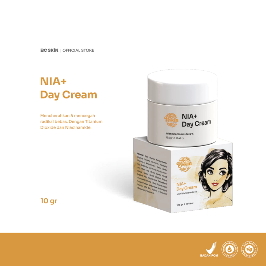 BC SKIN NIA+ Day Cream - UV Protector Cream