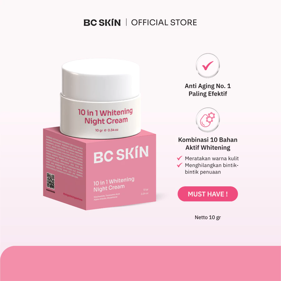 10 in 1 Whitening Night Cream